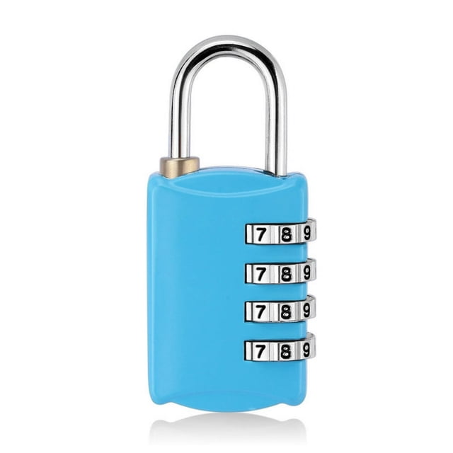 CHUANK Combination Lock Resettable 4 Digit Padlock Outdoor Waterproof Combo Lock for School Gym Locker Fence Gate Hasp Cabinet Toolbox Cases