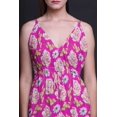 thumbnail image 5 of Bimba Robe de Plage Bohème Sans Manches Longue Maxi à Bretelles Imprimée Florale pour Femmes - Très Grand, 5 of 5