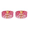 thumbnail image 1 of QualitChoice Bracelet Multi-layers Magnetic Buckle Leather Multi-colored Leopard Print Valentines Day Gifts Bracelets Hand Jewelry Pink 2Set, 1 of 6