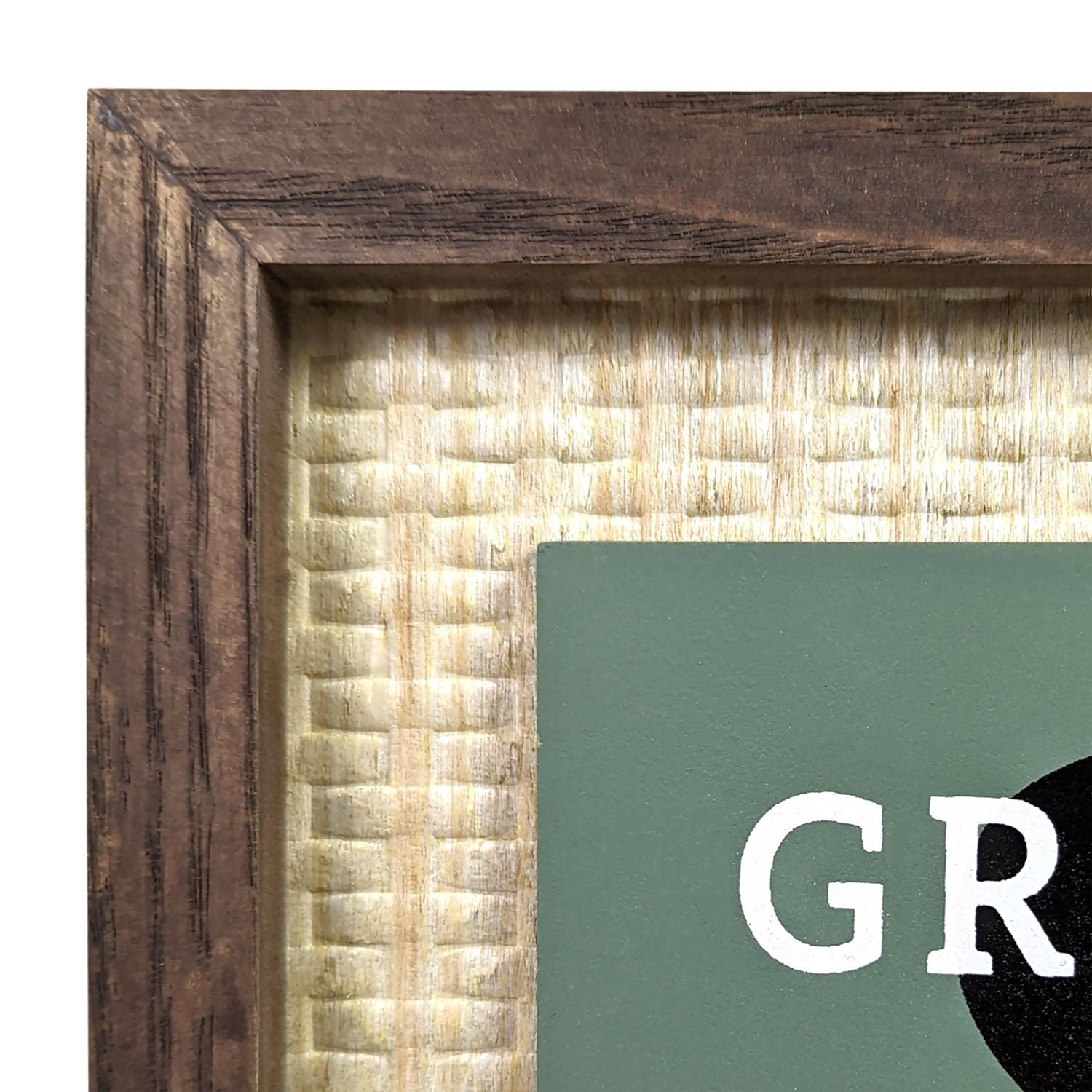 Gratitude Plaque - Walnut
