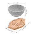 thumbnail image 4 of 1 Set Stone Food Bowl Multi-function Korean Bibimbap Bowl Serving Bowl with Tray, 4 of 8
