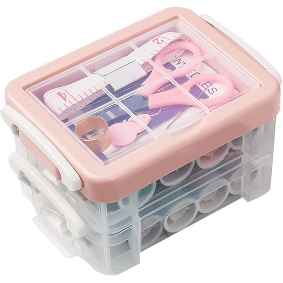 30 Pieces Sewing Kit With Sewing Box, Professional Mini Sewing Kit, Sewing Kit For Beginners