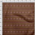 thumbnail image 3 of oneOone Cotton Poplin Fabric Floral Block Print Fabric By The Yard 56 Inch Wide, 3 of 4