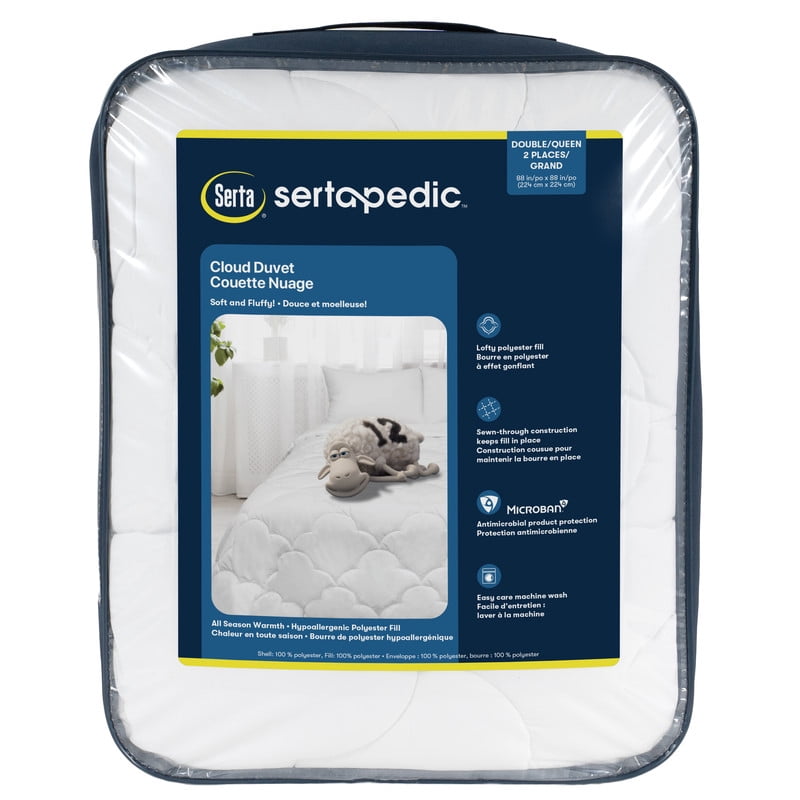 Sertapedic Cloud Down Alternative Duvet, King