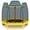 Yellow, variant on Costway 7 FT Kids Trampoline with Safety Enclosure Net Spring Pad Indoor Outdoor Heavy Duty Green