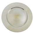 thumbnail image 2 of Saro Lifestyle Design Classique Plaque de Recharge Ronde de 13 Po - Platine (Ensemble de 4), 2 of 4