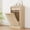 Wood Color, variant on BeesClover Tilt Out Trash Cabinet, Modern Trash Cabinet with 10 Gallon Storage, Hidden Freestanding Garbage Can Cabinet Laundry Hamper for Kitchen Dining Living Room