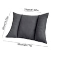 thumbnail image 3 of Office Chair Lumbar Support Cushion Back Support Pillow Seat Cushion For Prolonged Sitting Suitable For Various Chairs A Cushion To Defend Your Lower Back, 3 of 6