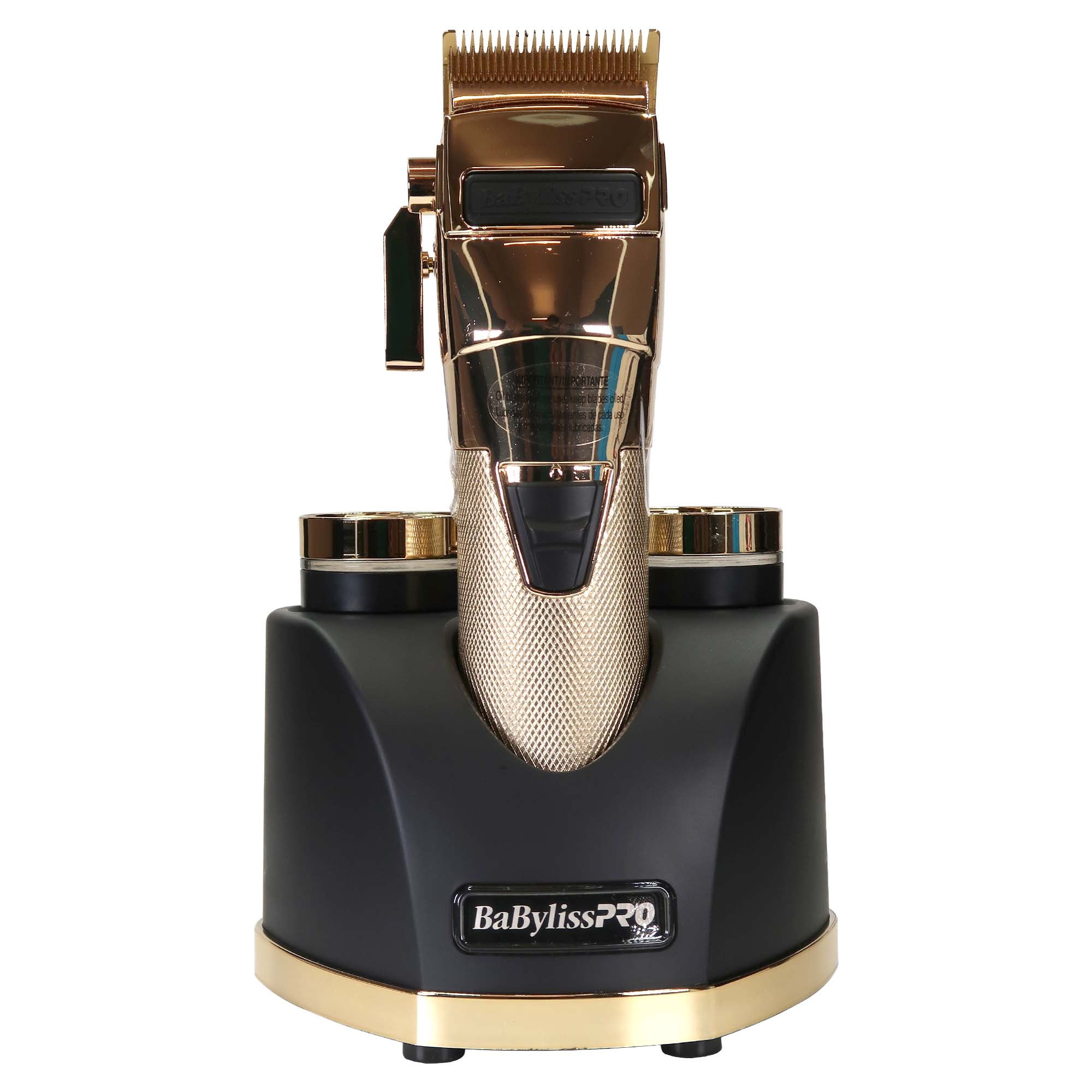 BaBylissPRO Édition Limitée Snap FX Tondeuse Sans Fil avec Double Batterie Lithium Snap In/Out + Base #FX890GI