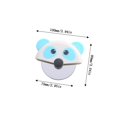 thumbnail image 2 of Puppy Plastic Roller Pizza Knife, ABS and Stainless Steel Pizza Cutter, Compact & Easy to Use, 2.95-Inch Blade for Effortless Pizza Slicing, Perfect Kitchen Tool for Pizza Lovers, 2 of 4