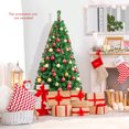 thumbnail image 3 of Gymax 5' Green Holiday Season Artificial PVC Christmas Tree Indoor Outdoor Stand, 3 of 10