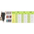 thumbnail image 4 of Women Pants Bell Bottoms Multi Colored Slim Trousers Ladies Work Leggings, 4 of 8