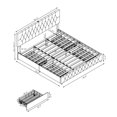 thumbnail image 4 of Mason King Platform Storage Bed, Beige, 4 of 4