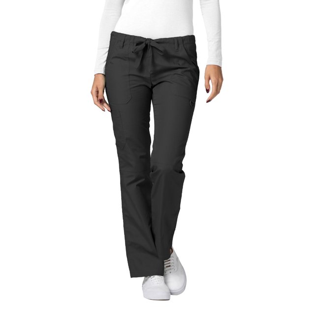 Adar Uniformes Médicaux Universels pour Femmes - Pantalon d'Uniforme à Jambe Droite avec Cordon