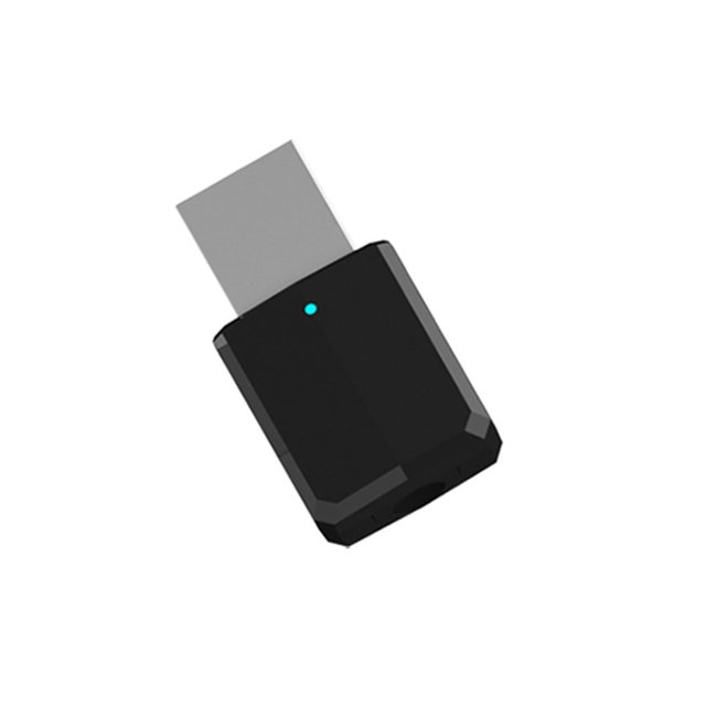 Haut-parleur d'Ordinateur Récepteur de Signal Émetteur Prise USB Port Audio 3.5mm Adaptateur Audio Sans Fil Compatible Bluetooth