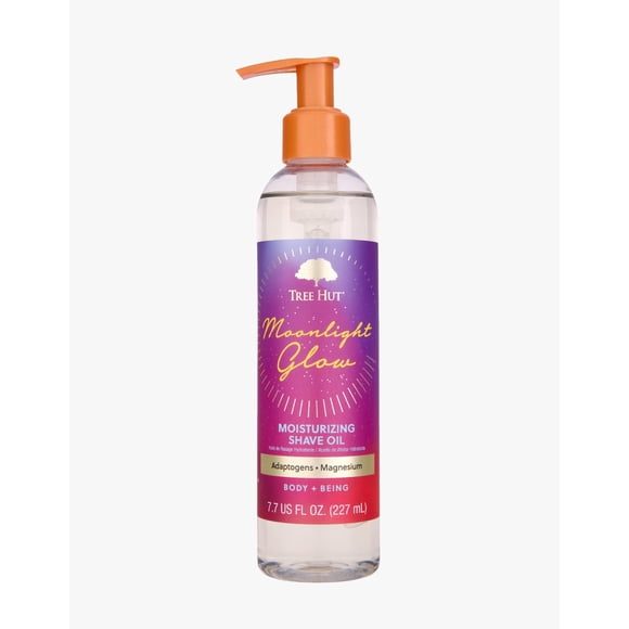Tree Hut Huile à Raser Hydratante Bare Moonlight Glow, 7,7 fl oz