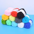 thumbnail image 4 of Crochet Thread,12 Colors Milk Cotton Embroidery Supplies Milk Cotton Yarn Extended Durability, 4 of 14