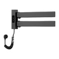 thumbnail image 1 of veasfak Electric Heated Towel Rack Wall Mounted Warming Rack for Shower Bathroom SPA gray, 1 of 9
