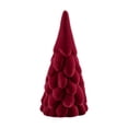 thumbnail image 1 of Lipstore Ceramic Artificial Christmas Tree Decoration Indoor Small Xmas Tree Flocked Xmas Layered 7.5x15.5cm, 1 of 8