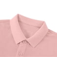 thumbnail image 3 of Polos pour Garçons, Chemises d'Uniforme Roses pour Garçons, Polos à Manches Courtes, Chemises de Rugby, Tenue pour Garçons de 7-8 Ans, 3 of 7