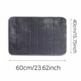 thumbnail image 3 of Yhmxh Bathroom Rugs Striped Memory Foam Bathroom Rug Soft Absorbent Velvet Bath Mat Dots On Underside Machine Washable Bathmat Thick Shower Floor Carpet Rugs Room Living Room Rug Bath Mat, 3 of 7