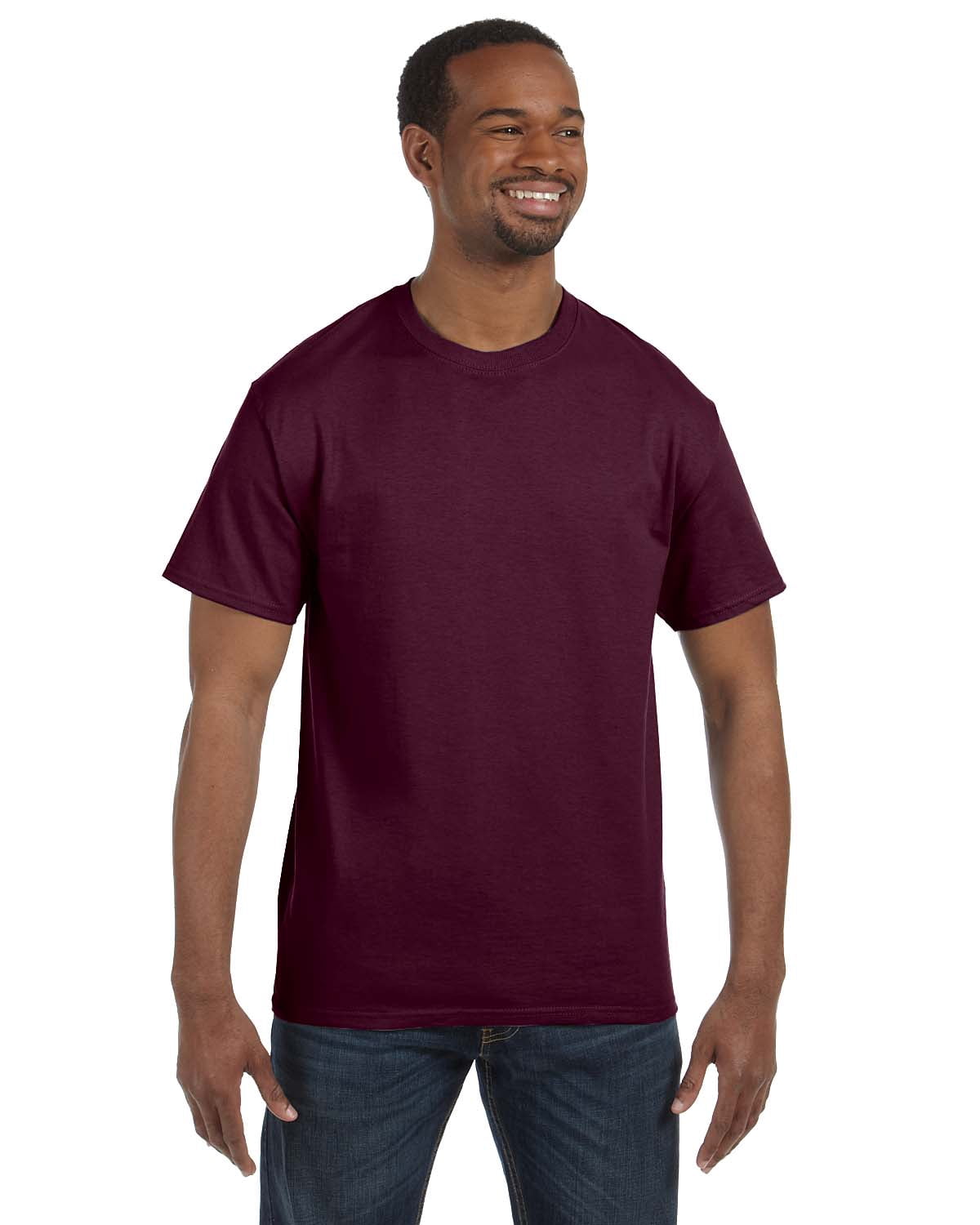 Hanes T-Shirt à Manches Courtes Sans Étiquette, Style 5250