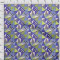 thumbnail image 4 of oneOone Polyester Lycra Royal Blue Fabric Check Patchwork Dress Material Fabric Print Fabric By The Yard 56 Inch Wide, 4 of 5