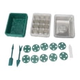 thumbnail image 2 of Seed Starter Tray,Durable Seedling Tray Plastic Transparent Cover For Gardening Horticulture, 2 of 8