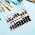 thumbnail image 4 of DYNWAVECA Mini Small Screws Metric M1.2 M1.4 M2 Miniature Replacement Hand Tool Tiny Repair Tool Micro Screws Set for Laptop Eyeglasses Clock Watch D, 4 of 8