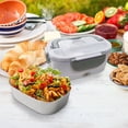 thumbnail image 3 of Lunch Chauffant Portatif en Acier Inoxydable pour les Amateurs de Plein Air, Camping, Randonnée, Voyage, Réchauffage des Repas et Réchauffement des Aliments, 3 of 5