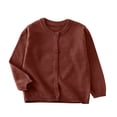 thumbnail image 2 of Cowsor Little Girl Knit Cardigan Sweater - Toddler Button Down School Uniforms Cardigan, 2 of 6