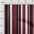 thumbnail image 1 of oneOone Rayon Red Fabric Stripes Sewing Material Print Fabric By The Yard 56 Inch Wide-P2G, 1 of 4