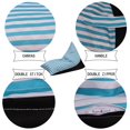 thumbnail image 2 of GROWTH TANK Multifunctional Plush Toy Organizer , Green_Stripe, 2 of 7