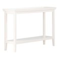 thumbnail image 1 of Pemberly Row Table Console Contemporaine, Fini Bois Blanc, 1 of 5