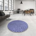 thumbnail image 4 of Ahgly Tapis Rectangulaire Lavable en Machine Intérieur Transitionnel Violet Pervenche Profond, 3 Pieds x 5 Pieds, 4 of 7