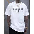 thumbnail image 1 of T Shirt BLESSED Christian Suitable for Wear, 1 of 5