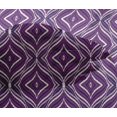 thumbnail image 4 of oneOone Viscose Chiffon Fabric Ogee Flame Stitch Decor Fabric Printed BTY 42 Inch Wide, 4 of 4