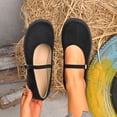 thumbnail image 4 of Flat Shoes for Women, Versatile Loafers with Buckle and Low-Cut Style, 4 of 9