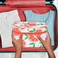 thumbnail image 4 of Eqb - Cosmetic Bag - LG Train Case Grapefruit - 1Pc, 4 of 6