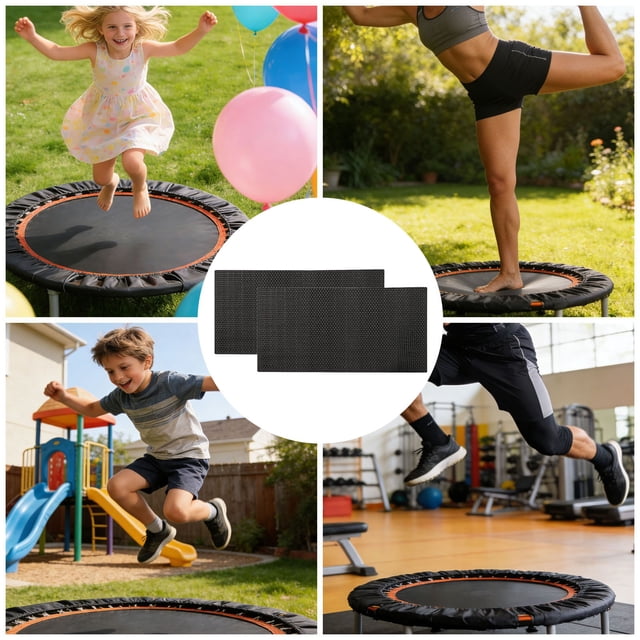 Outdor Écusson Universel pour Trampoline pour Tapis de Saut et – Scelleuse de Joints et Rapiéçage pour Trampolines Intérieurs Extérieurs