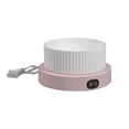 thumbnail image 1 of Large Outdoor Heated Pet Bowl with Thermostatic Control for Winter Water Dish Use, 1 of 4