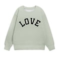 thumbnail image 4 of Chandails à Capuchon pour Garçons Garçons d'Âge Préscolaire et Filles Mode Mignon Couleur Unie Manches Longues Col Rond Chandail de Sport Chandail à Capuchon Chandails à Capuchon pour Filles, 4 of 9