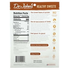 Dr. John's Healthy Sweets, Chocolat au chocolat dur, + Fibre, sans sucre, 3.85 oz (109 g)