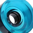 thumbnail image 3 of jinwen 70 X 51mm Skateboard Accessory Longboard Mini Cruiser High Strength PU Wheel - clear blue, 3 of 8