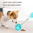 thumbnail image 3 of Chien de Compagnie TPR Ventouse Mâche Molaires et Nettoie les Dents Interactive Fuite Jouet, 3 of 9