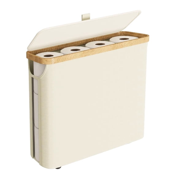 Toilet Paper Storage Fabric Roll Paper Storage Container Toilet Paper Storage Container Foldable Large Capacity Roll Paper Storage Containerlarge Storage Containers