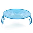 thumbnail image 2 of Oleegame 1PC Tin Foil Roll Microwave Oven Layered Steam Rack Tray Rack Double Layer Insulated Disk Shelf Pot Mat, 2 of 4