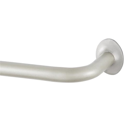 48 x 86 in. Sun Zero Silver Room Darkening Curtain Rod