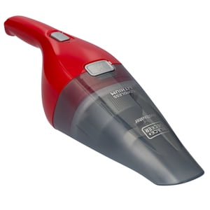 BLACK+DECKER Dustbuster QuickClean Nettoyeur à vide portatif sans fil (rouge), HNVC115JB06