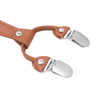 thumbnail image 3 of "Buyless Fashion Men Suspenders - 48"" Elastic Adjustable Straps 1"" - Leahter Y Shape Back", 3 of 7